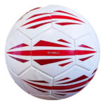 Pelota De Futbol River Plate N°5 Pvc Coca Cola Reforzada Rojo/blanco - Image 3