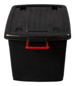 Contenedor Caja De Plastico Heavy Box 95 Lts Grande Negro - Image 2