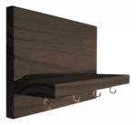 Porta Llave Organizador De Pared Llavero Calidad Premium Color Nogal - Image 2