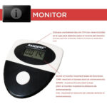 Bicicleta Fija Vertical Arg-102 Randers Mecanica Negro - Image 6