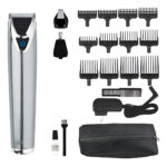 Cortabarba Trimmer Wahl 100 % Acero Inox Ult Mod Importada Plateado