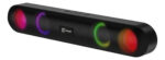 Parlante Barra Sonido Xinua Bluetooth Microfono Luz Rgb 10w Negro