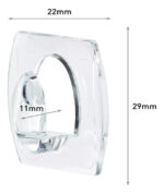 Gancho De Plastico X6 Unidades Command 3m Pequeños Calidad - Image 3