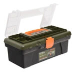 Caja De Herramientas Bauker Plástica 30cm Verde Oscuro Sin Ruedas - Image 4