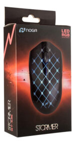 Mouse Gamer Retroiluminado Noga Stormer St-105 Usb 1000dpi Negro - Image 4