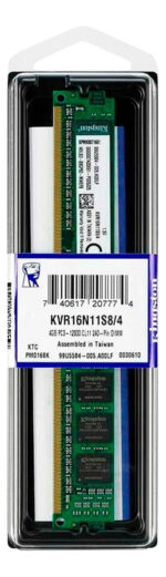 Memoria Ram Valueram Color Verde 4gb 1 Kingston Kvr16n11s8/4wp - Image 8