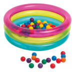 Pileta Infantil Pelotero Inflable Reforzado + Pelotas Colorida - Image 3