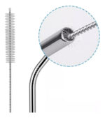 Bombilla Para Tragos 304 Sorbetes Acero Inoxidable Cromado 20cm Pack 4 - Image 6