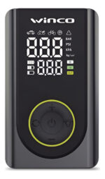 Inflador Compresor Y Cargador Portatil Winco W4350 150psi - Negro - Monofásica