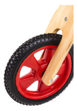 Bicicleta Camicleta R12 Sin Pedales Madera Premium + Colores Marron Y Roja - Image 3