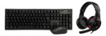 Combo Gamer Teclado Mouse Auricular Ramos Premium Ramos Negro