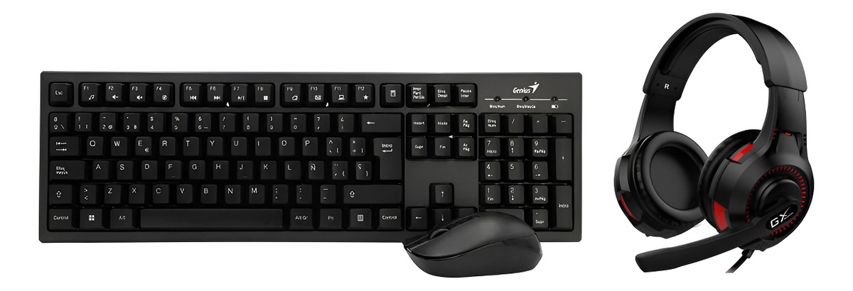 D_NQ_NP_879660-MLA89396745721_082025-F.jpg Combo Gamer Teclado Mouse Auricular Ramos Premium Ramos Negro - Image 1