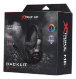 Auricular Gamer Xtrike Me Microfono Compatible Con Ps4 Pc Rojo Con Negro - Image 3