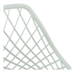 Set 2 Sillas De Cocina Plastico Acero Diseño Moderno Calidad Marrón Claro Verde Menta Y Gris - Image 3