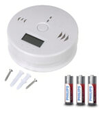 Detector Monóxido Carbono Co Series Inalámbrico Sonido 85db Lcd Pilas Blanco