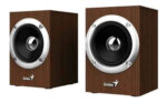 Parlantes Genius Sp Hf280 Usb 6w Wooden Madera Marrón - Image 2