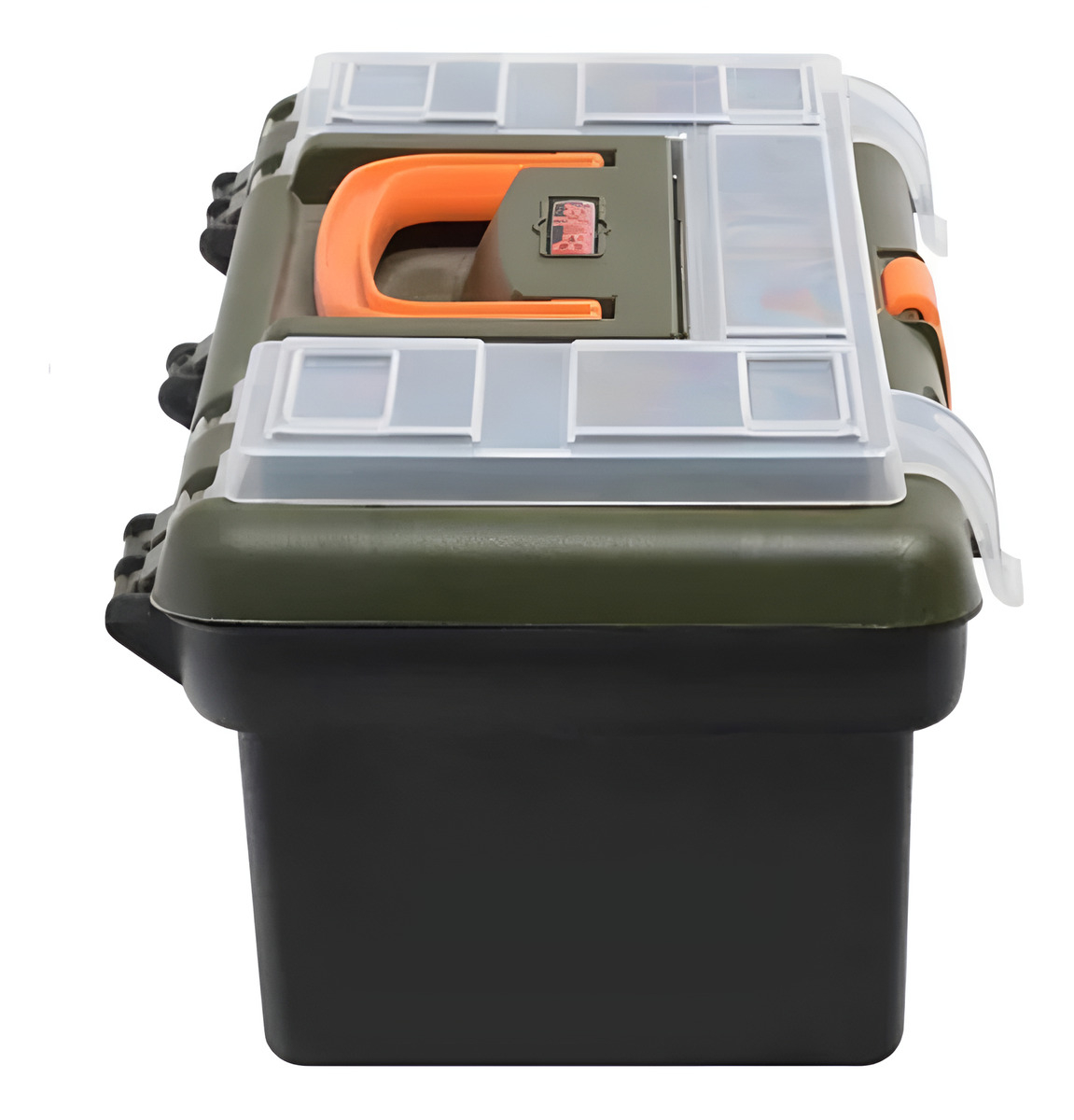 D_NQ_NP_883348-MLA93955105348_102025-F.jpg Caja De Herramientas Bauker Plástica 30cm Verde Oscuro Sin Ruedas - Image 1