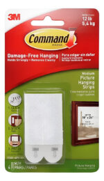 Set X8 Tiras Adhesivas Con Abrojo Para Cuadros 3m Command - Image 2