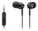 Auriculares Con Cable Sony Deep Bass Con Control Teléfono Y Color Black