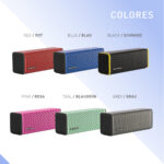 Parlantes Bluetooth Portatil Thonet Vander Frei Potenciado Color Gris Gray - Image 4