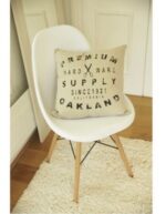 Silla De Comedor Irlanda Eames Patas Madera Ecocuero Vintage Liso Madera Blanco - Image 7