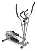 Caminador Eliptico Profesional Resistente + Pantalla + Pesas Naranja - Image 2