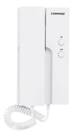 Interfono Commax Dp-4hp Con Altavoz Y Cerradura Corriente Blanco