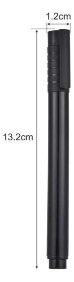 Lapiz Detector De Billetes Falsos Pesos Dolares Euros Color Negro - Image 8