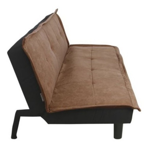 D_NQ_NP_890775-MLA31337167826_072019-F.jpg Sofa Futon Cama Chocolate Calidad Diseño Patas Madera Ramos Liso - Image 1