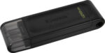 Pendrive Kingston Datatraveler 70 Dt70 64gb 3.2 Gen 1 Negro Usb-c - Image 2