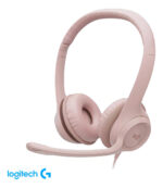 Audifono Logitech H390 Usb C/ Cancelación De Ruido Color Rosa - Image 2