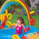 Pileta Centro De Juegos Intex Rainbow Inflable Con 2 Piletas - Image 3