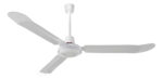Ventilador De Techo 3 Aspas 5 Velocidades Metal Potenciado 1.42 M Blanco Metal 3
