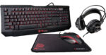 Combo Kit Gamer Retroiluminado Teclado Pad Auricular Mouse ! Thermaltake