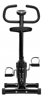 Bicicleta Fija Magnetica + Niv Regulable Pantalla Funciones Negro - Image 2