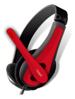 Auriculares Para Pc Noga Ngv-400 Rojo