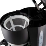 Cafetera Electrica Semi Automatica Filtro Vidrio Winco W1930 Color Negro - Image 2