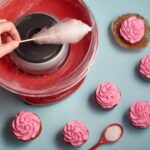 Maquina Copos Algodon De Azucar Copos De Nieve Ramos Mejia Rojo - Image 3