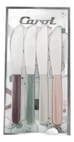 Set De 4 Cuchillos Para Untar Ramos Mejia Diseño Calidad