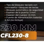 Caja Fuerte Digital Electrónica Seguridad Teclado Lusqtoff Color Negro - Image 3