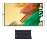 Tablet Samsung Galaxy Gps Wifi Bluetooth 7 Pulgadas + Funda Con Teclado Gris