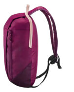 Mochila Urbana Y Senderismo Moderna Reforzada Premium Color Violeta Oscuro Diseño De La Tela Liso - Image 3