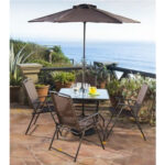 Set De Mesa 6 Piezas 4 Sillas Plegables Exterior Jardin - Image 16