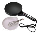 Panquequera Electrica Winco 800w Antiadherente Batidor Bowl Color Negro - Image 4