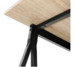 Escritorio Multifuncion Metal Madera Estilo Industrial Ramos Natural - Image 4