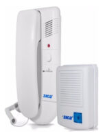 Kit Portero Electrico Timbre A Pilas Superficial Sica Color Blanco - Image 3