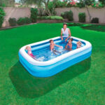 Pileta Piscina Inflable Rectangular Bestway Calidad Premium Azul/blanco - Image 4
