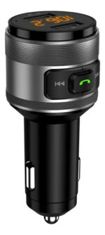 Transmisor Inalambrico 12v Fm Bluetooth Usb Carga Rapida - Image 2