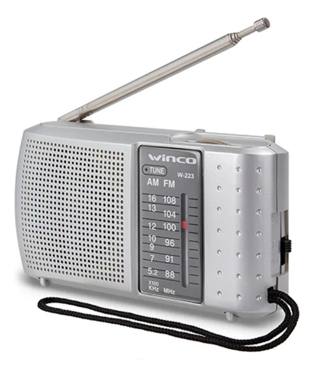 D_NQ_NP_908271-MLA100655928095_122025-F.jpg Radio Am/fm Portatil Con Parlantes Producto Exclusivo Ramos Color Gris - Image 1