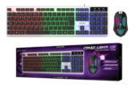 Teclado Retroiluminado Para Gamers Teclas Iluminadas Noganet